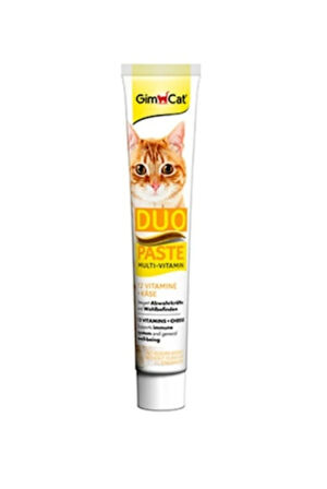 Gimcat Multivitamin Duo Paste Peynir Ve 12 Vitamin 50 Gr.