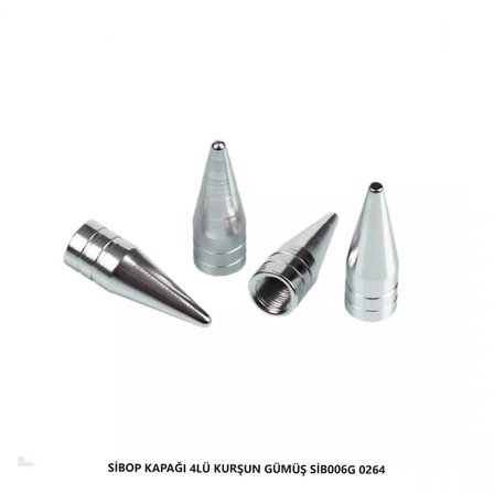 SİBOP KAPAĞI 4LÜ KURŞUN GÜMÜŞ SİB006G 0264 ONP396