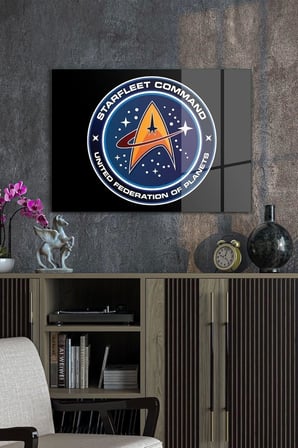 Cam Tablo Star Trek Fleet Logo