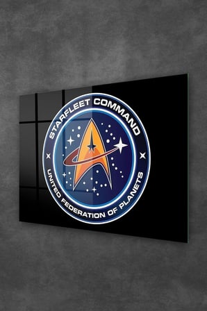 Cam Tablo Star Trek Fleet Logo