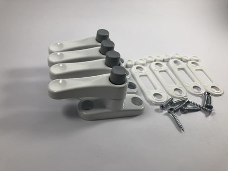 Metal Emniyet Kilidi Pimapen Kilidi Güvenlik Düğmeli Metal Kilit (4 Adet)