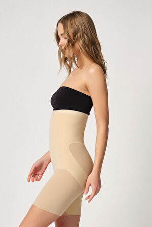 TEN MI Emay 2929 Double Tül Paçalı Lazer Korse