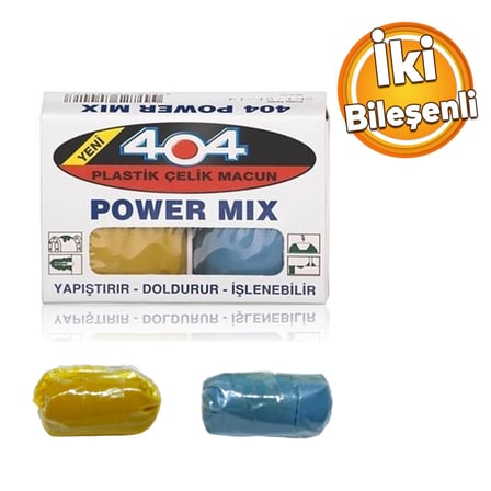 Badem10 Metal Plastik Seramik Çelik 404 Yapıştırıcı Doldurur İ̇Şlenir Boyanabilir Güçlü Yapıştırıcı Hamur