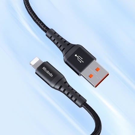 CA-2261 İphone Hızlı Data-Şarj Kablo 3A 1Mt - Siyah
