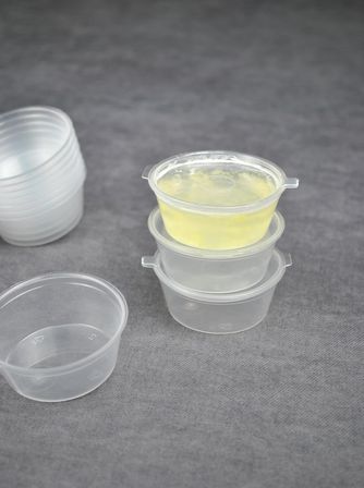 20 Adet Sızdırmaz 40 ml Mini Plastik Saklama Kabı Sosluk Buzluk Kabı, Et Suyu, Kemik Suyu, Sos Kabı