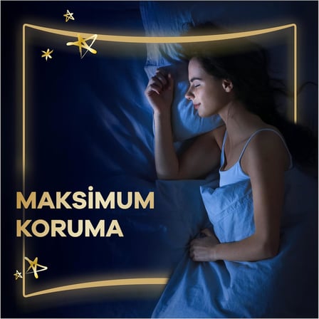 Orkid Ultra Hijyenik Ped Gece Ekstra Max (Boy 6) 8 Adet Ped