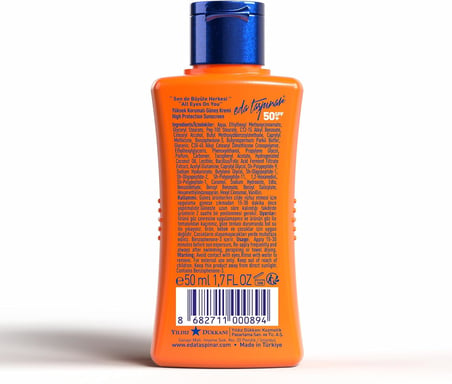 Yüksek Korumalı Güneş Kremi SPF 50+ | Seyahat Boy | Travel Size |50 ml / 1.7 fl oz