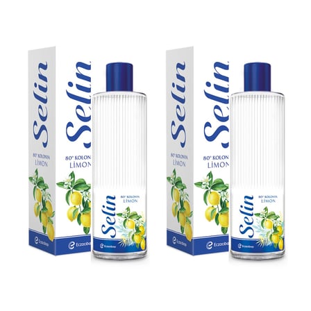 Selin Limon Kolonyası 400 ml Pet x 2 Adet