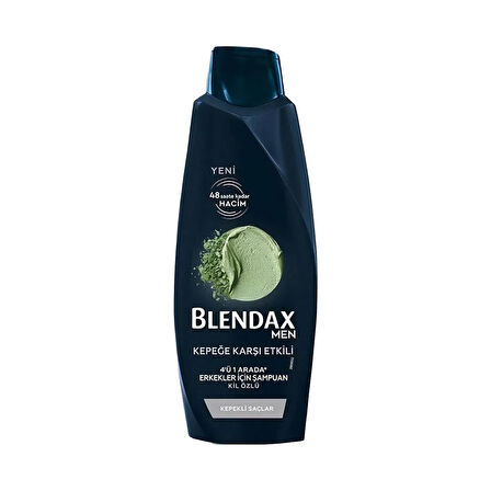 Blendax Men Kepege Karşı Etkili 4 ü 1 Arada 500 ml Şampuan x 3 Adet