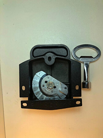 ATLASTEK METAL AB TASARIM YÜZEY MONTAJ HAVA SANTRAL KABİN AĞIR PANEL KİLİT - METAL GÖVDE (+ Alu. Kare 8. Anahtar)