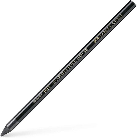 Pitt Monochrome Grafit Kurşun Kalem, 9B, Yumuşak Doku, Geniş Alan Gölgelendirme, Açılabilir Yapı, Profesyonel Çizim İçin Uygun