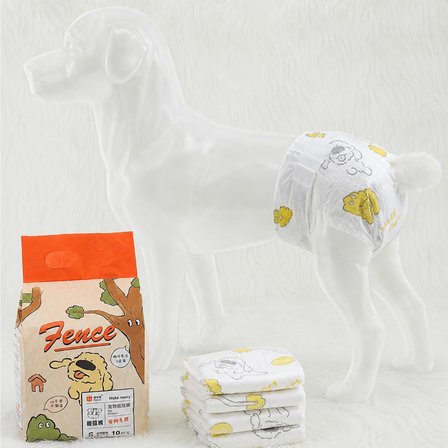 Dişi Köpek Külot Bezi Regl Dönemi İdrar Kaçırma Önleyici Süper Emici Pet Bezi 10 Adet XXS XS S M L XL 26-55 cm (XS 28-47 cm)