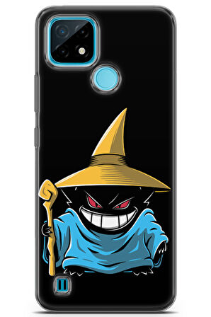 Realme C21 uyumlu Pokemon 32 HD Tasarım Gengar Pokemon