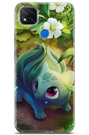 Xiaomi Redmi 9C uyumlu Pokemon 11 HD Koruma Bulbasaur Pokemon