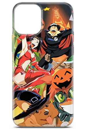 Apple iPhone 12 Mini uyumlu Manga 28 UV Tasarım Cowboy Bebop Kırmızı