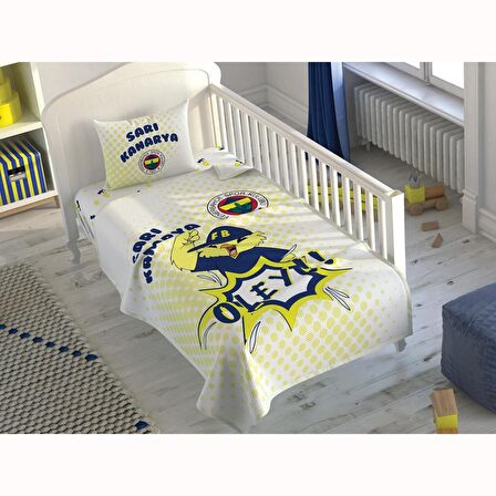 TAÇ FB MİNİK KANARYA OLEY BABY BEBEK PİKE TAKIMI LİSANSLI