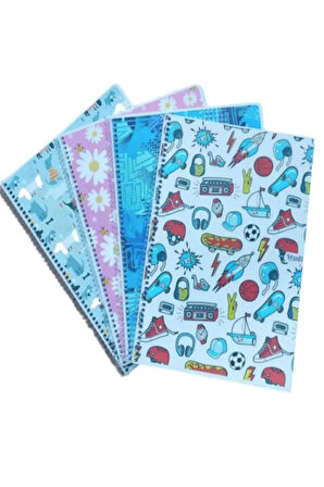 96 Yaprak A4 Çizgili Defter 2 Adet