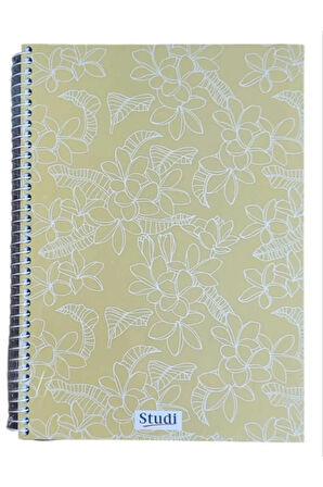 120 Yaprak Set Kapak A4 Kareli Defter 2 Adet