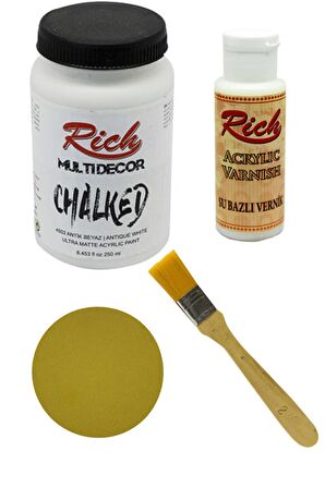 Multi Decor Chalked Antik Beyaz 250 Cc Boyama Seti