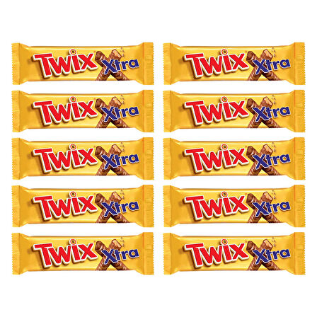 Twix Xtra 75 gr x 10 Adet