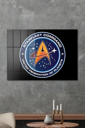 Cam Tablo Star Trek Fleet Logo