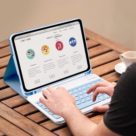 Ipad (A16) 10. Nesil 2022/2025 Uyumlu Bluetooth Türkçe Q Klavyeli Kılıfı (Tablet Değildir)