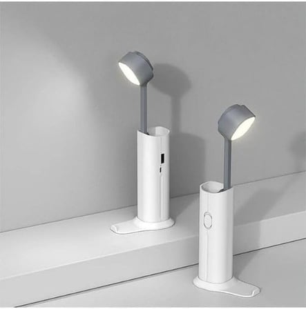Şarjlı Dokunmatik 20 Led Çalışma Okuma Işığı Masa Lambası Ayarlanabilir Parlaklık Powerbank 1200mah