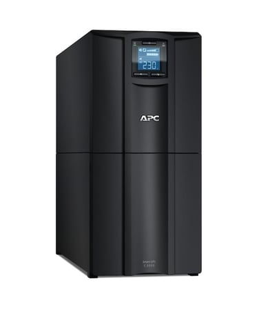 APC Smart-UPS C Line Interactive 3kVA Tower 230V 8x IEC C13+1x IEC C19 outlets USB and Serial communication AVR