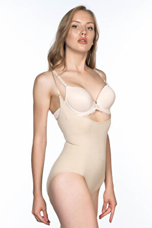 TEN MI Emay 2023 Göğsü Açık Body Korse