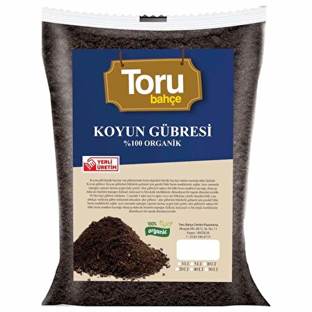 Toru Bahçe Koyun Gübresi 40 lt