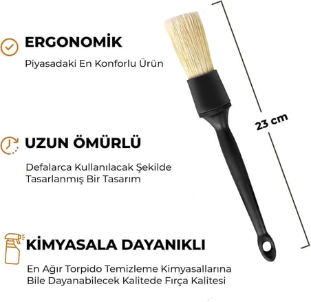 - Araba Klima Temizleme Fırçası, Havalandırma Detaylı Temizlik Fırçası, Araç Ve Oto Detay Temizlik için Fırça