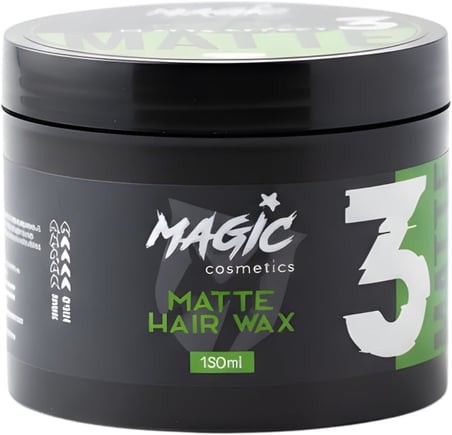 Mat ve Doğal Görünüm Sağlayan Saç Şekillendirici Wax 150 ml | Güçlü &amp; Kalıcı Tutuş | Kadın ve Erkek İçin Saç Şekillendirme Vaksı | Tüm Saç Tipleri