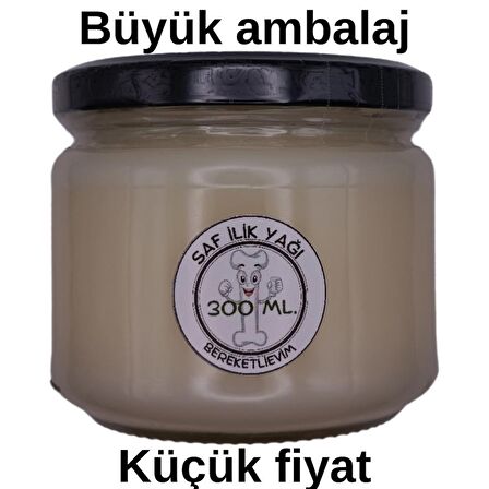 Ilik Yağı (300 ml) Doğal Kolajen, Saf Ilik Yağı, Saç Bakım Maskesi, Cilt Serumu