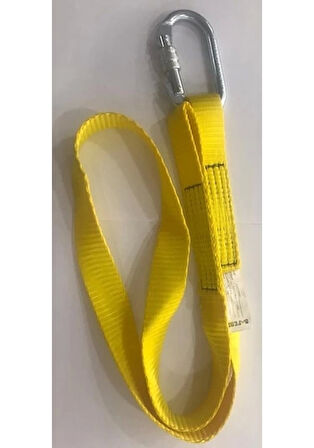 SafeSet Emniyet Kemeri Paraşütçü Tipi Bel Destekli Karabinalı Lanyard