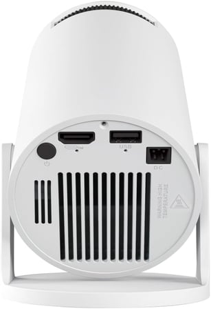 HY300Pro+ Android 14 Projektör, 720P Çözünürlük, 170 ANSI Lümen, Wi-Fi 6, Bluetooth 5.4, 4K Destekli, Otomatik Düzeltme, 30-130 inç Görüntü, Beyaz
