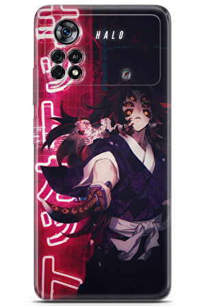 Xiaomi Poco X4 Pro 5G uyumlu Manga 27 4K Baskı Kokushibou Demon