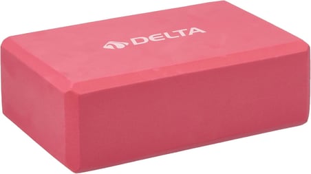 Delta Çiftli Yoga Blok - 2 Adet Yoga Block - Eva Yoga Bloğu Seti,Fuşya
