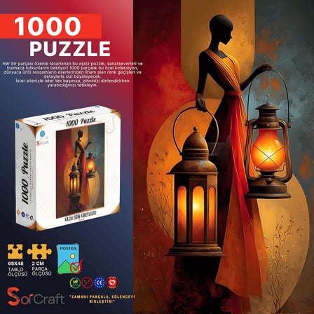 1000 Parça Puzzle Kadim Işığın Koruyucusu