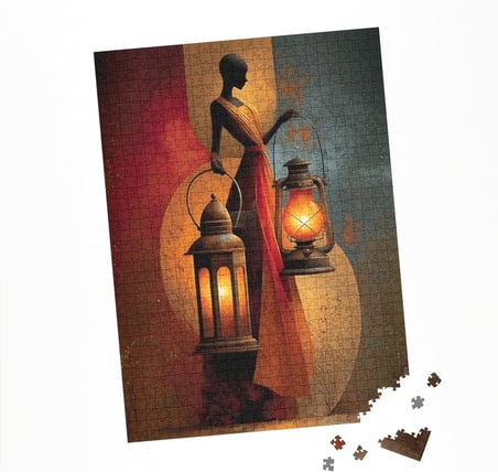 1000 Parça Puzzle Kadim Işığın Koruyucusu