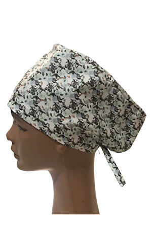 Cerrahi Bone Lastikli Ve Bağcıklıdır Doktor Hemşire Bonesi