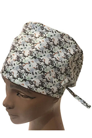 Cerrahi Bone Lastikli Ve Bağcıklıdır Doktor Hemşire Bonesi