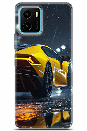 Vivo Y15A uyumlu Otomoto 3 Premium UV Civ Civ Lambo