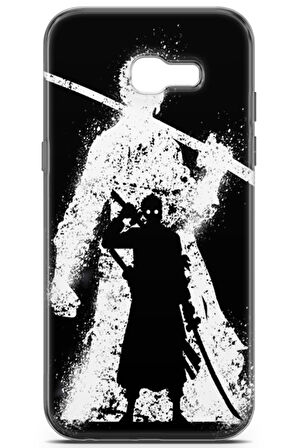 Samsung Galaxy A5 2017 uyumlu Manga 5 UV Silikon Zoro One Piece