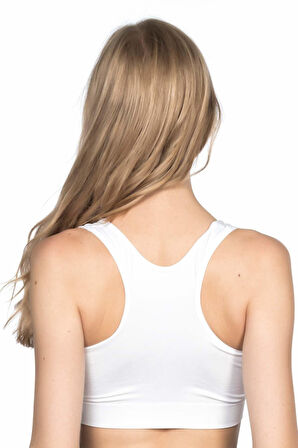 BEYAZ MI Emay 4001 Soft Sporcu Büstiyer