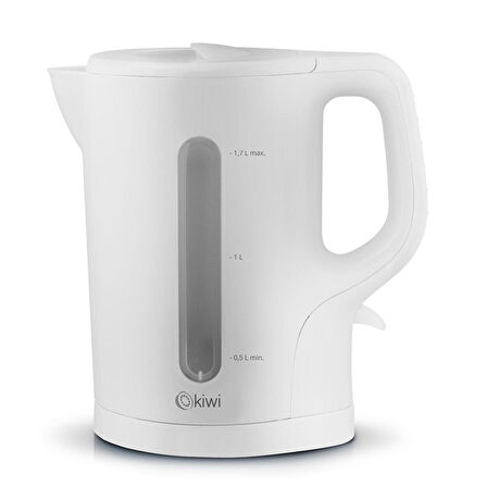 Kiwi 3304 Plastik Su Isıtıcı Beyaz Kettle