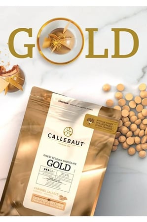 Callebaut Gold Karamel Drop Çikolata 400 Gr