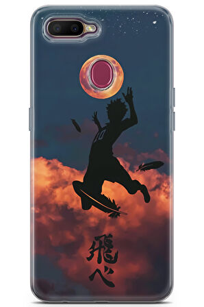 Oppo AX7 uyumlu Manga 9 Telefon Kılıfı Hinata Haikyuu