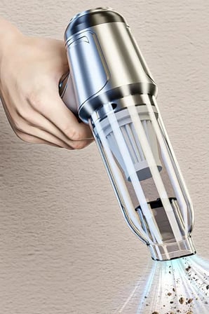 7 in 1 Şarjlı Kablosuz 2 Fonksiyonlu Vakumlu El Süpürgesi Üfleme Özellikli Araç Ev Ofis Süpürgesi