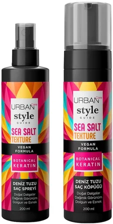 URBAN Style Guide Deniz Tuzu Saç Şekillendirici Set