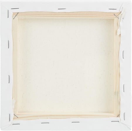 20x20 cm 2'li Paket Tuval, %100 Pamuklu, 280 Gram Kuma, Yal, Sulu Boya, Akrilik Boya almas in, 2 Adet